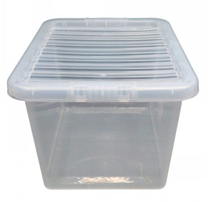 Wham Crystal Plastic Storage Box & Lid Size 07 (25 Litre)